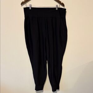 Old Navy Black Track Jogger Pants